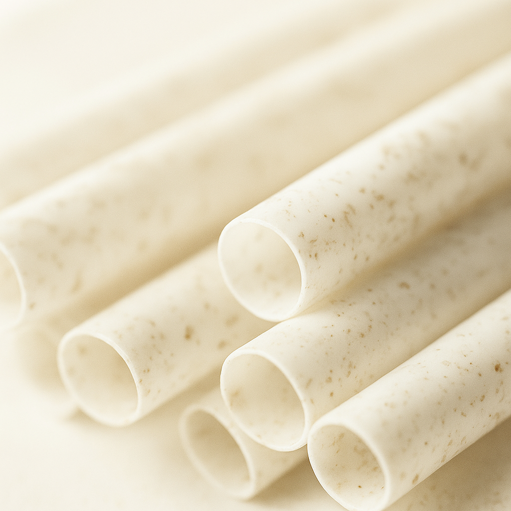 Vaso con bombilla ecológica